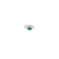 Anillo Plata Sovrani J7153M12 Circonitas Con Esmeralda