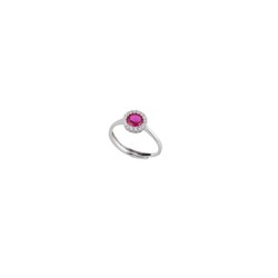 Anillo Plata Sovrani J9519M16 Circonitas Rubí