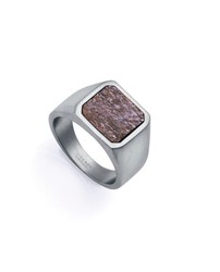 Anillo Viceroy Acero Hombre 75376A02011 Tipo Sello Piedra Natural