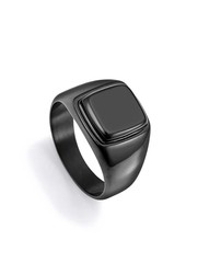 Anillo Viceroy Acero Negro Hombre 75375A02610 Tipo Sello