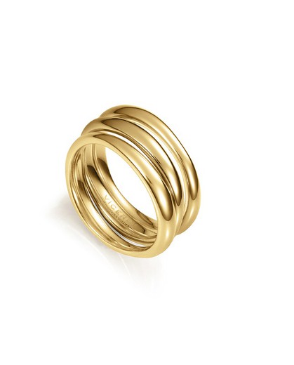 Triple Gold Viceroy Women's Ring 75288A01612