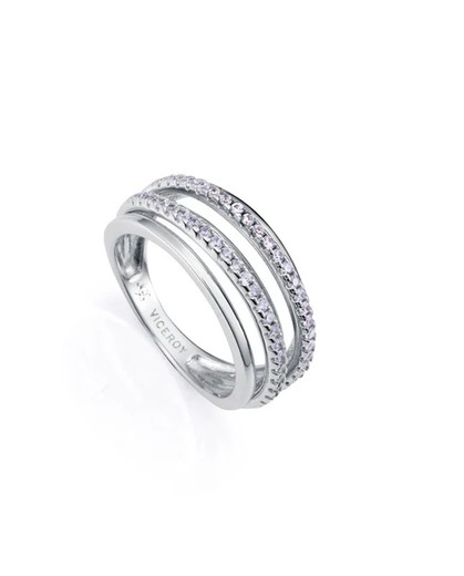 Anillo Viceroy Plata Mujer 2324A012-30 Circonitas