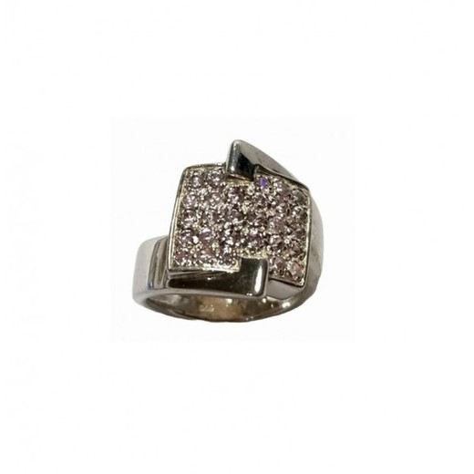 Anillo Xernus Plata NF1047C Circonitas