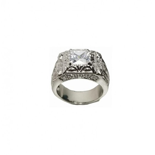 Anillo Xernus Plata NF1088 Circonitas