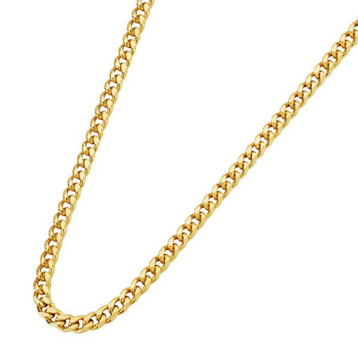 18kts Gold Hollow Barabada Chain Length 60cm 26005860