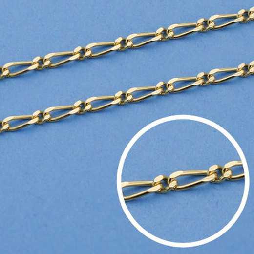 18kts Gold Cartier Chain Length 50cm Width 2mm 11003150