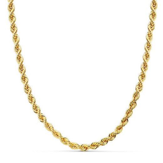 Salomonico Cord Chain Gold 18kts Länge 45cm Breite 4,5mm 18004845