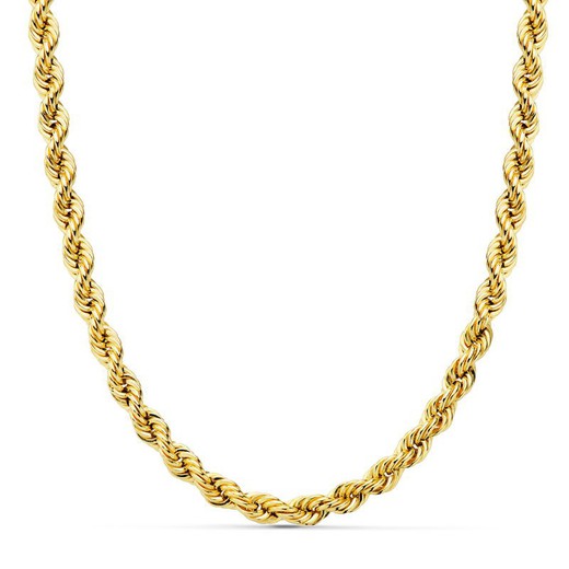 Salomonico Cord Chain Gold 18kts Μήκος 50cm Πλάτος 5.5mm 26006350