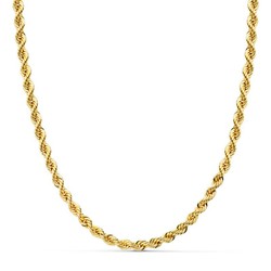 Salomonico Cord Chain Gold 18kts Länge 60cm Breite 4mm 22001860