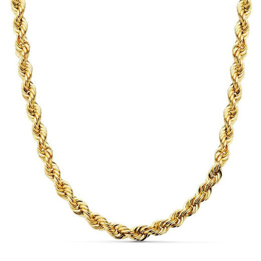 Solomonic koordketting 18kt goud lengte 60 cm breedte 5,5 mm 18003960