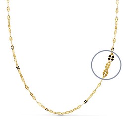 18kts Gold Diamond Chain Length 40cm Width 1,5mm 23000540