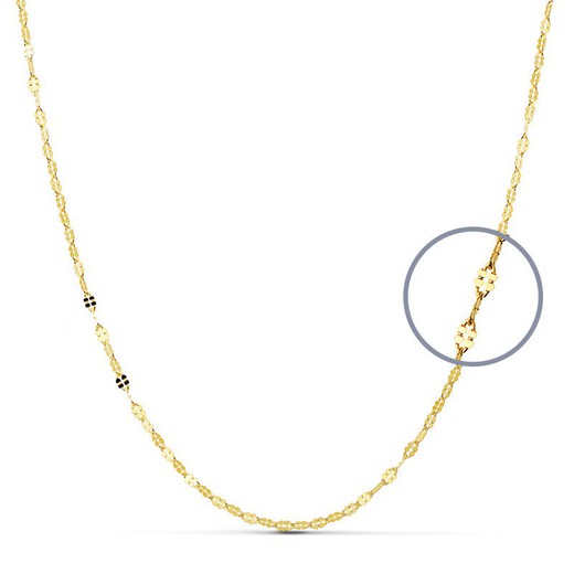 18kts Gold Diamond Chain Length 40cm Width 2mm 23000240