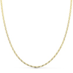 Chaîne en or 18 carats diamant longueur 45 cm largeur 2 mm 27000945