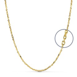 18kts Gold Hollow Forced Chain Länge 60cm Breite 2mm 26005160