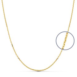 18kts Gold Forced Chain Länge 50cm Breite 1,5mm 11004950