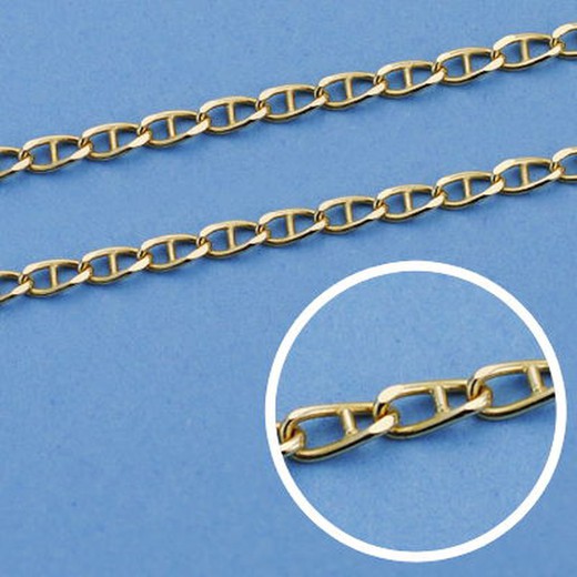 Solidny łańcuszek z 18-karatowego złota Długość 40 cm Szerokość 1,8 mm 11006640