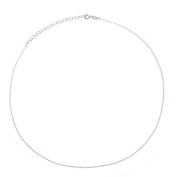 Cadena Plata 40+3cm CAD00066RH Forzada