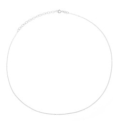 Cadena Plata 45+5cm CAD0089RH Forzada