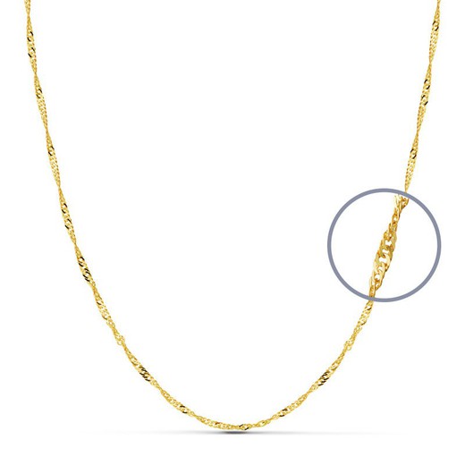 18kts Gold Singapore Chain Length 60cm Width 1.8mm 11005860