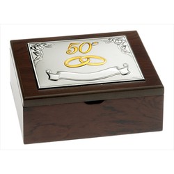 Caja Conmemorativa Aniversario 21x14x5cm GA2026/1C 50 Aniversario