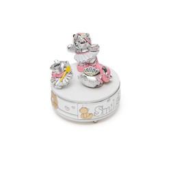 Carrousel Musical Osito Rosa Niña FF0323 12,5cm