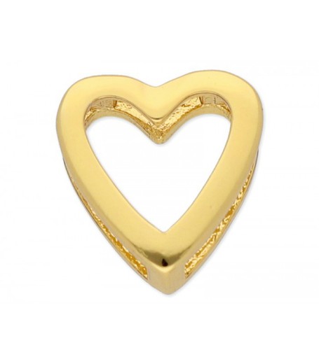 Charm Acero Dorado Mujer Liska LM06-D Corazón