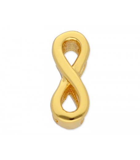 Charm Acero Dorado Mujer Liska LM09-D Infinito