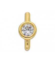 Charm Acero Dorado Mujer Liska LM20-D Circonita