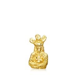 Pendentif Christ Captif Silhouette Or 18k 13x7mm 07000068