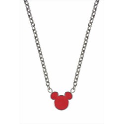 Colgante Disney Acero ST0034C Mickey Esmalte Rojo