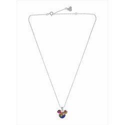 Colgante Disney Plata AG0001C Mickey Circonitas Multicolor