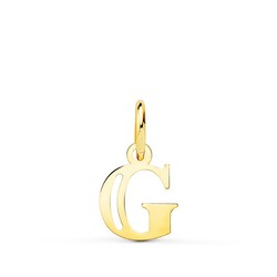 Ciondolo lettera G in oro 18kt 16222-G — Joyeriacanovas