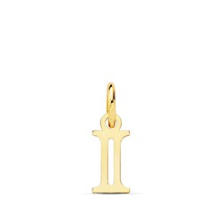 18kt gouden letter I hanger 16222-I