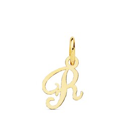 Pendentif Lettre R Or 18kts 16224-R