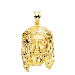 Pendentif en or 9 carats 30x19mm 9K260041 Christ