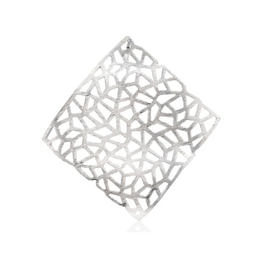 Colgante Plata Argent Basic 6cm PERM004G Calado