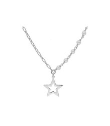 Colgante Plata Liska LAF6278CL Perlas Estrella