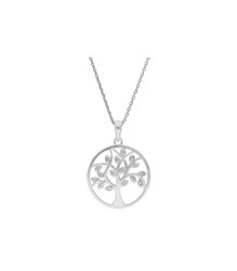 Colgante Plata Liska Mujer LAD7076CL Árbol De La Vida Circonitas