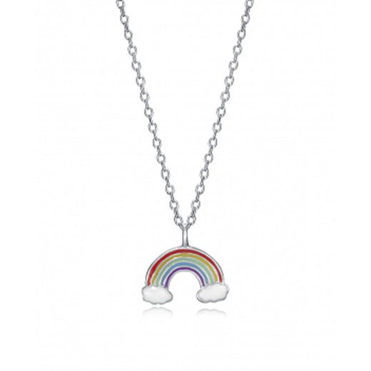 Viceroy Girl Silver Rainbow Pendant 5114C000-19