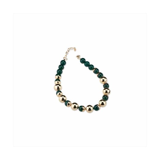 Collar Bronce 40+5cm Sovrani J8900 Dorado Agatas Verdes