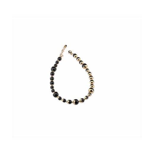 Collar Bronce 45+3cm Sovrani J7413 Dorado Agata Negra