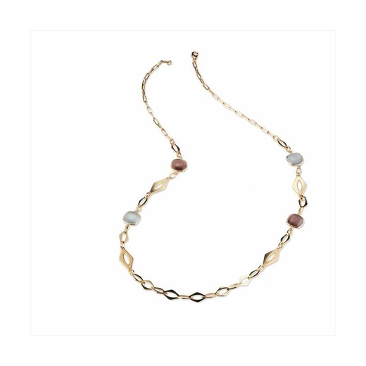 Collar Bronce 86cm Sovrani J8709 Dorado Cristal Gris Marrón