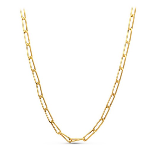 Bilbao Hollow Halskette aus 18 kt Gold 67 cm 16000267