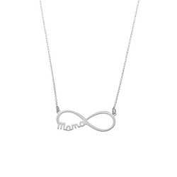 Collar Plata 36+4cm CO00528RH Mama Infinito