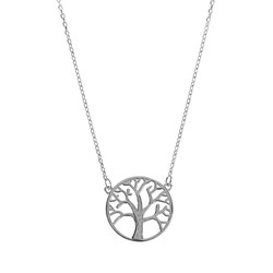 Collier Argent 36+5cm CO00492RH Arbre de Vie