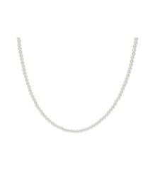 Collar Plata 3mm Liska LAF6420CL-3 Perlas