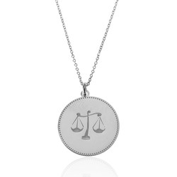 Collier Argent 54+5cm CO00437RH Balance Zodiaque