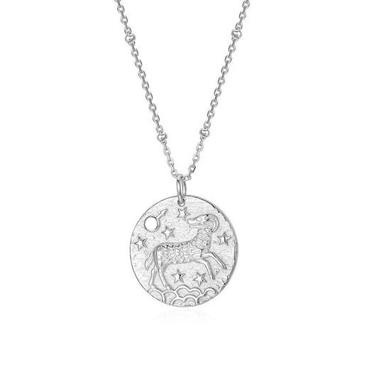 Collar Plata 55+5cm CO00461RH Zodiaco Aries