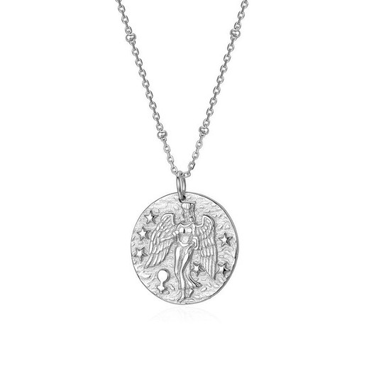 Collar Plata 55+5cm CO00466RH Zodiaco Virgo