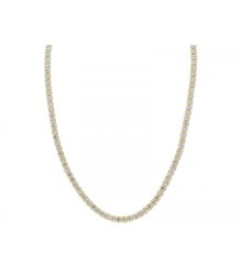 Collar Plata Dorada Liska Mujer LAD1074CL-D Cadena Circonitas